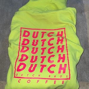 Neon hoodie